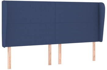 vidaXL Kopfteil mit Ohren Stoff 203x118/128cm (3117704)