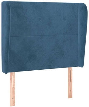 vidaXL Kopfteil mit Ohren Samt 93x118/128cm (3117716)