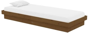 vidaXL Massivholzbett 75x190cm (819935)