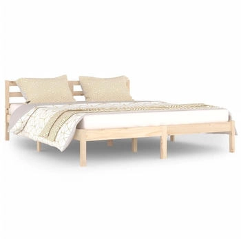 vidaXL Massivholzbett Kiefer 160x200cm (810440)