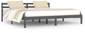 vidaXL Massivholzbett Kiefer 200x200cm (810452)