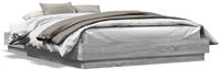 vidaXL Bettgestell Grau Sonoma 140x200 cm Holzwerkstoff