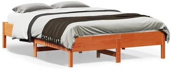 vidaXL Massivholzbett Kiefer 140x190cm (842717)