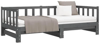 vidaXL Tagesbett Ausziehbar Massivholz Kiefer 90x190cm (814666)