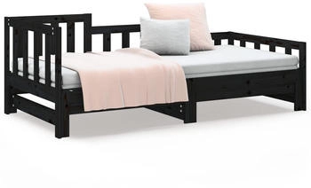 vidaXL Tagesbett Ausziehbar Massivholz Kiefer 90x190cm (820750)