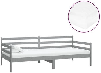vidaXL Tagesbett mit Matratze Kiefer Massivholz 90x200cm (3083586)
