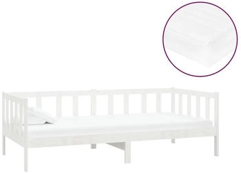 vidaXL Tagesbett mit Matratze Kiefer Massivholz 90x200cm (3083605)
