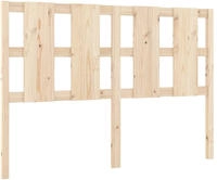 vidaXL Kopfteil 140,5x4x100 cm Massivholz Kiefer