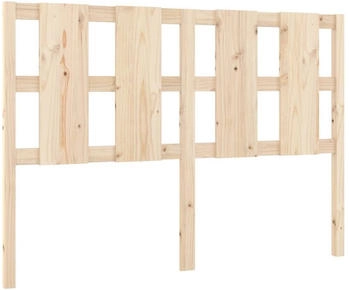 vidaXL Bett-Kopfteil Massivholz Kiefer 140,5x100cm (817985)
