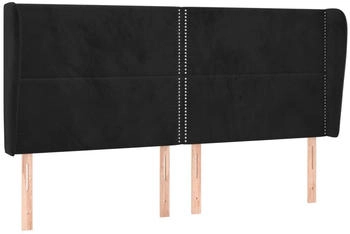 vidaXL Kopfteil mit Ohren Samt 183x118/128cm (3117878)