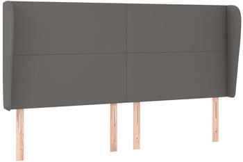 vidaXL Kopfteil mit Ohren Kunstleder 203x118/128cm (3117788)