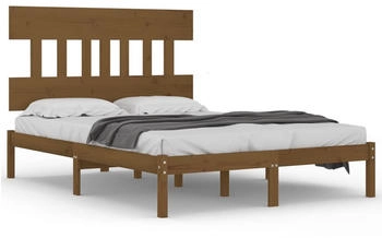 vidaXL Massivholzbett 200x200cm (3104761)