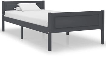 vidaXL Massivholzbett Kiefer 100x200cm (322125)