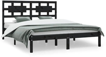 vidaXL Massivholzbett Kiefer 200x200cm (3107377)