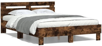 vidaXL Bettgestell mit Kopfteil Holzwerkstoff 120x200cm (3207431)