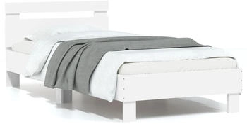 vidaXL Bettgestell mit Kopfteil Holzwerkstoff 90x190cm (838561)