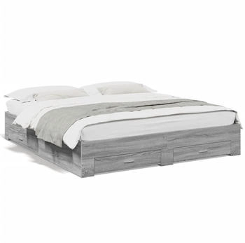 vidaXL Bettgestell mit Schubladen Holzwerkstoff 180x200cm (3280368)