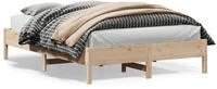 vidaXL Massivholzbett ohne Matratze 140x200 cm Kiefernholz