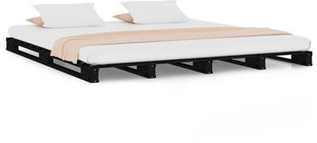 vidaXL Palettenbett Massivholz Kiefer 120x190cm (821431)