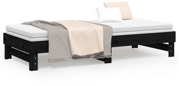 vidaXL Tagesbett Ausziehbar Massivholz Kiefer 90x200cm (823383)