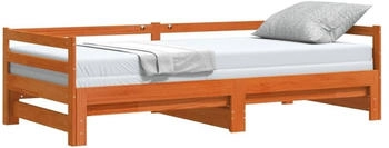 vidaXL Tagesbett Ausziehbar Massivholz Kiefer 90x200cm (847159)
