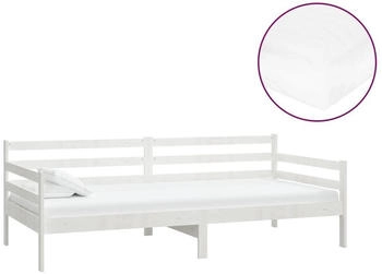 vidaXL Tagesbett mit Matratze Kiefer Massivholz 90x200cm (3083590)