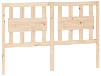 vidaXL Kopfteil Massivholz Kiefer 125,5x100cm (818560)