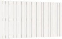 vidaXL Wand-Kopfteil Wei&szlig; 159,5x3x90 cm Massivholz Kiefer