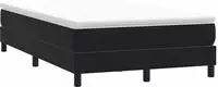 vidaXL Boxspringbett ohne Matratze Schwarz 120x220 cm Samt