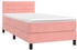 vidaXL Boxspringbett mit Matratze & LED Samt 90x200cm (313444)