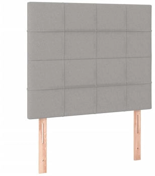 vidaXL LED-Kopfteil Stoff 90x5x118/128cm (122406)