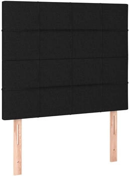 vidaXL LED-Kopfteil Stoff 80x5x118/128cm (122400)