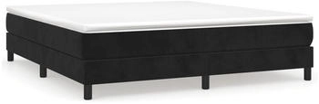 vidaXL Boxspringbett mit Matratze Samt 180x200cm (3144347)