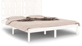 vidaXL Massivholzbett Kiefer 160x200cm (3105611)