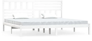 vidaXL Massivholzbett Kiefer 200x200cm (3101044)