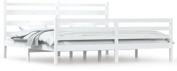 vidaXL Massivholzbett Kiefer 200x200cm (3103734)