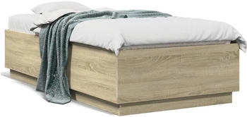 vidaXL Bettgestell Holzwerkstoff 75x190cm (3209760)
