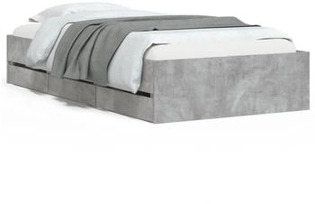 vidaXL Bettgestell mit Schubladen Holzwerkstoff 75x190cm (3207332)