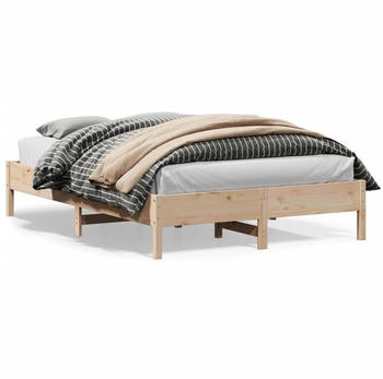 vidaXL Massivholzbett Kiefer 120x200cm (842702)