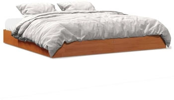 vidaXL Massivholzbett Kiefer 180x200cm (844815)