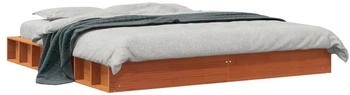 vidaXL Massivholzbett Kiefer 200x200cm (3211838)
