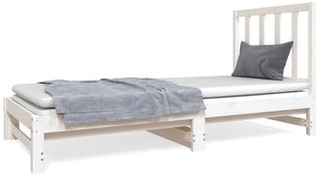 vidaXL Tagesbett Ausziehbar Massivholz Kiefer 90x190cm (3124753)