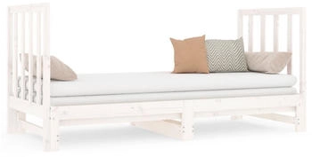 vidaXL Tagesbett Ausziehbar Massivholz Kiefer 90x190cm (3124768)