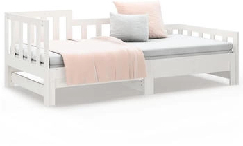 vidaXL Tagesbett Ausziehbar Massivholz Kiefer 90x190cm (820747)