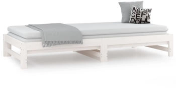 vidaXL Tagesbett Ausziehbar Massivholz Kiefer 90x200cm (820428)