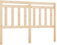 vidaXL Kopfteil 156x4x100 cm Massivholz Kiefer