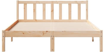 vidaXL Massivholzbett Extra Lang 140x210cm (852434)