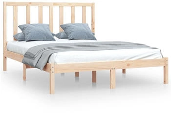vidaXL Massivholzbett Kiefer 140x200cm (3105160)