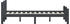 vidaXL Massivholzbett Kiefer 140x200cm (322092)