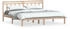 vidaXL Massivholzbett Kiefer 160x200cm (3100599)